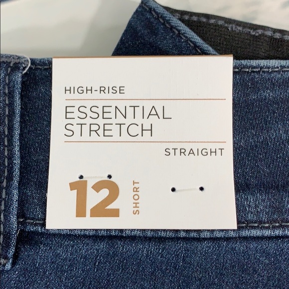 Tighter Tummy Essential Stretch Straight Jean - Picture 3 of 4